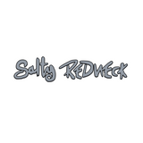 Salty Redneck Grey/White Decal