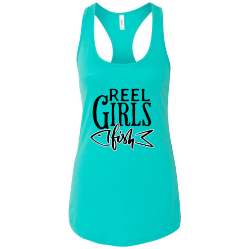 Reel Girls Fish Women's Racerback Tank